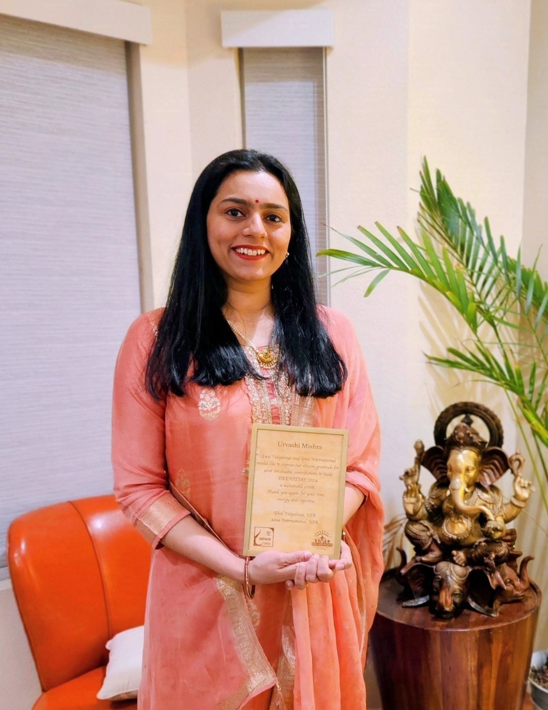 Urvashi, founder of Urvashi Dance Academy